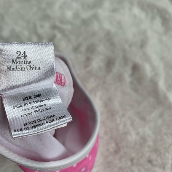 🎈7 for $35🎈 LIKE NEW Baby Bikini Swim Suit Ruffle Size 24M - Picture 3 of 4